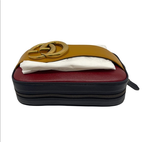 Gucci GG Marmont Cosmetic Case New Sakai Dahlia Pouch Clutch Wristlet - Picture 9 of 16